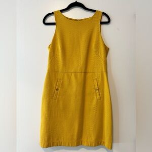 Banana Republic Mustard Mini Dress